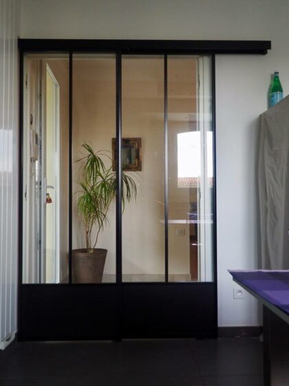 verriere intérieure coulissante