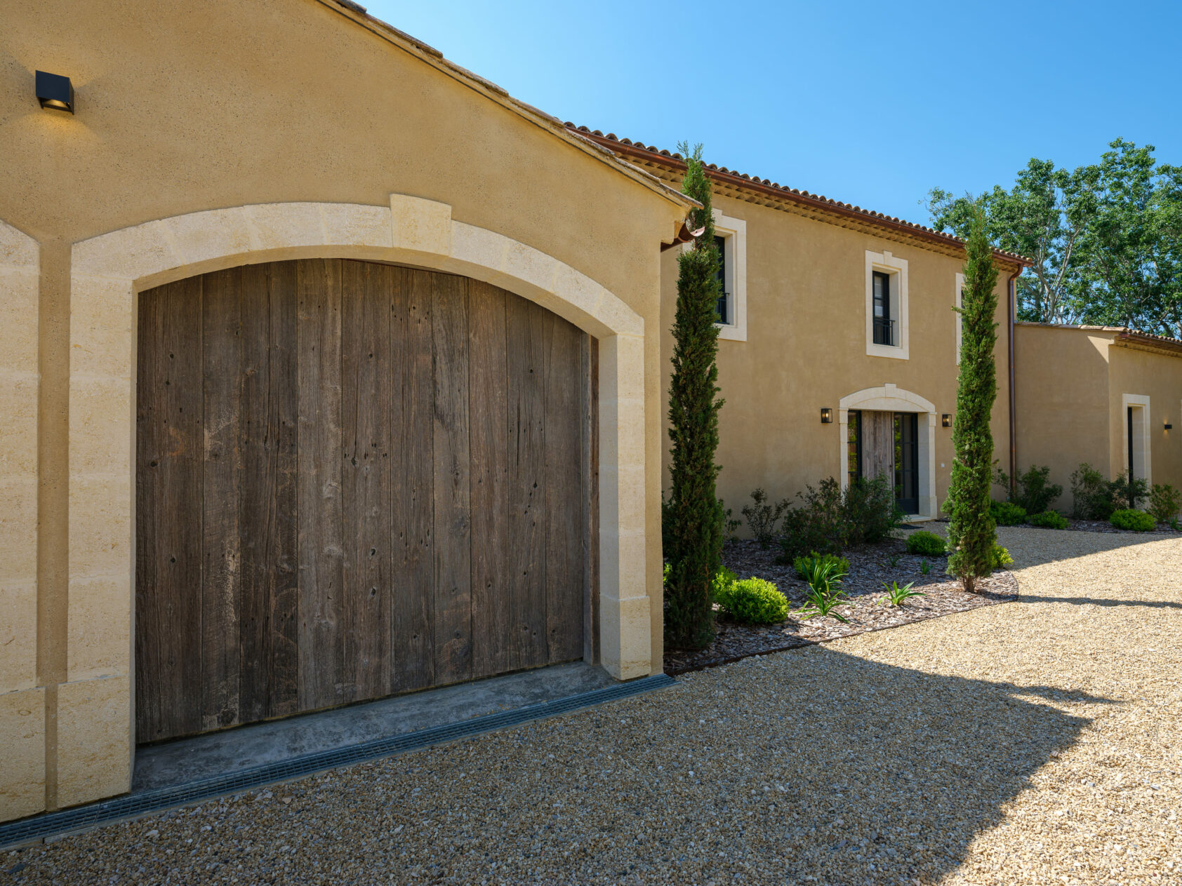 installation porte de garage