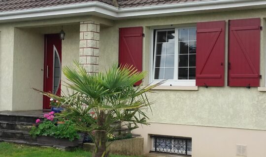fenêtre pvc façade maison